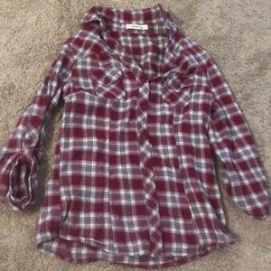 Red and grey flannel